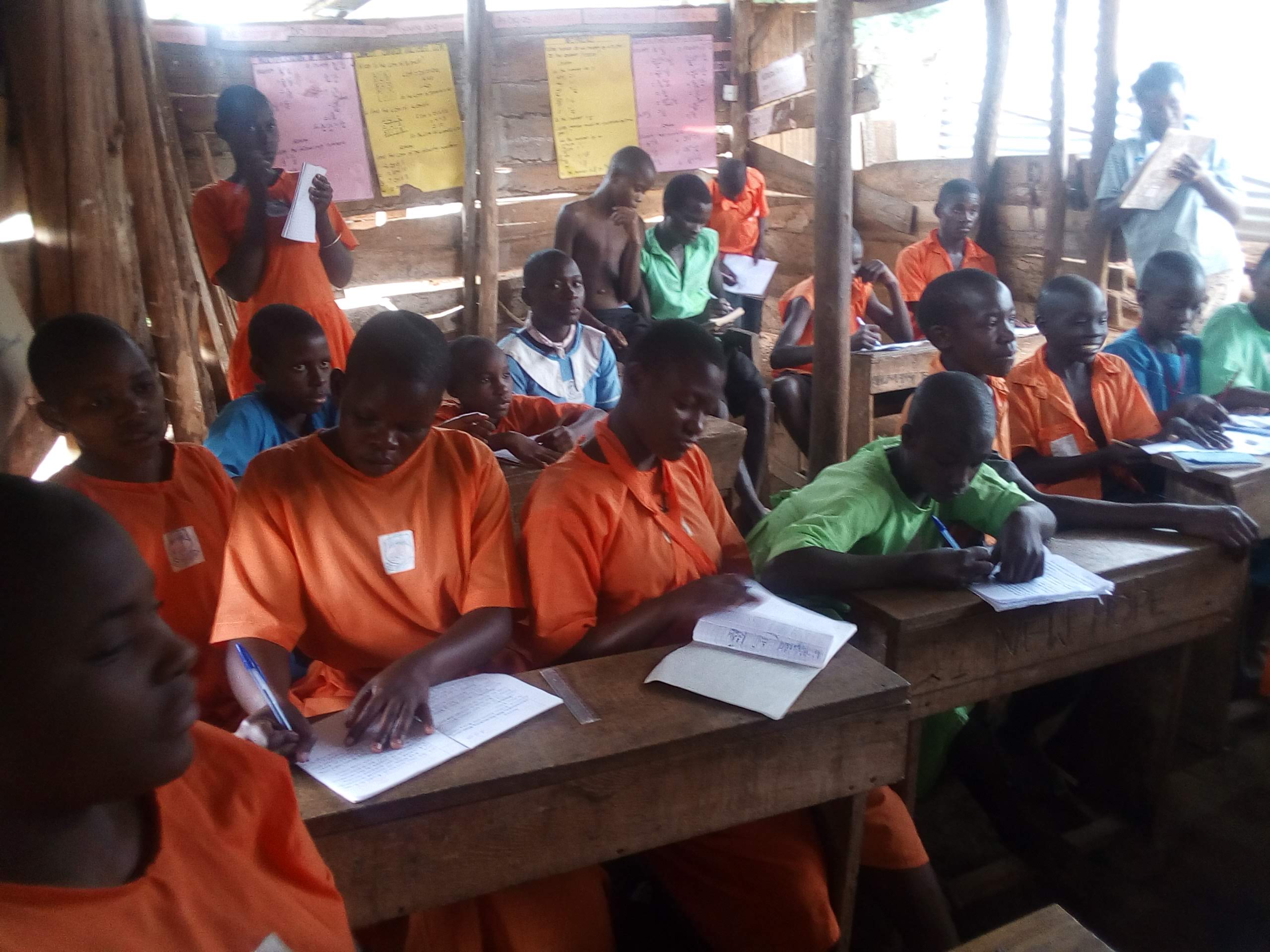 Vocational training in carpentry